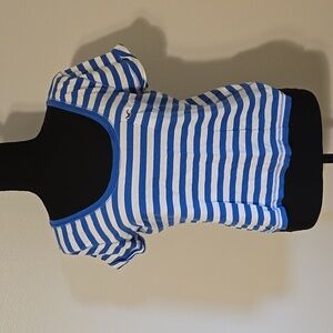 NWOT Y2K Hollister Striped Crop Top